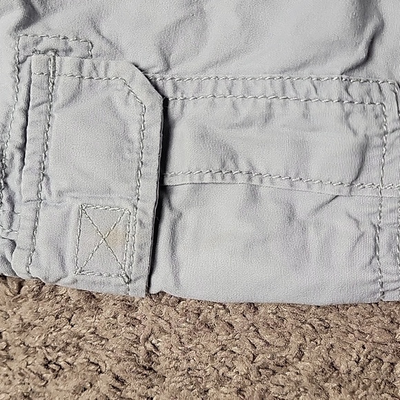 Oshkosh Bgosh Boys Cotton Gray Cargo Shorts Size 7 / 8 Bundle 2 Pair - Picture 10 of 11